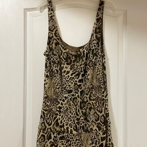 Cheetah Maxi Dress Size:14